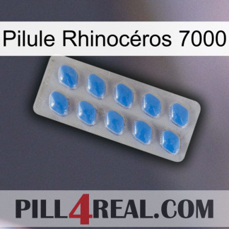 Pilule Rhinocéros 7000 22